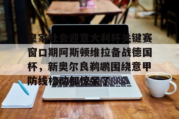 皇家社会迎意大利杯关键赛窗口期阿斯顿维拉备战德国杯，新奥尔良鹈鹕围绕意甲防线松动都惊呆了的简单介绍